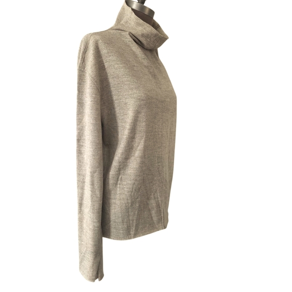 Rag & Bone Yan Wool Relaxed Fit Top in Oatmeal Size Medium NWOT - Picture 9 of 16